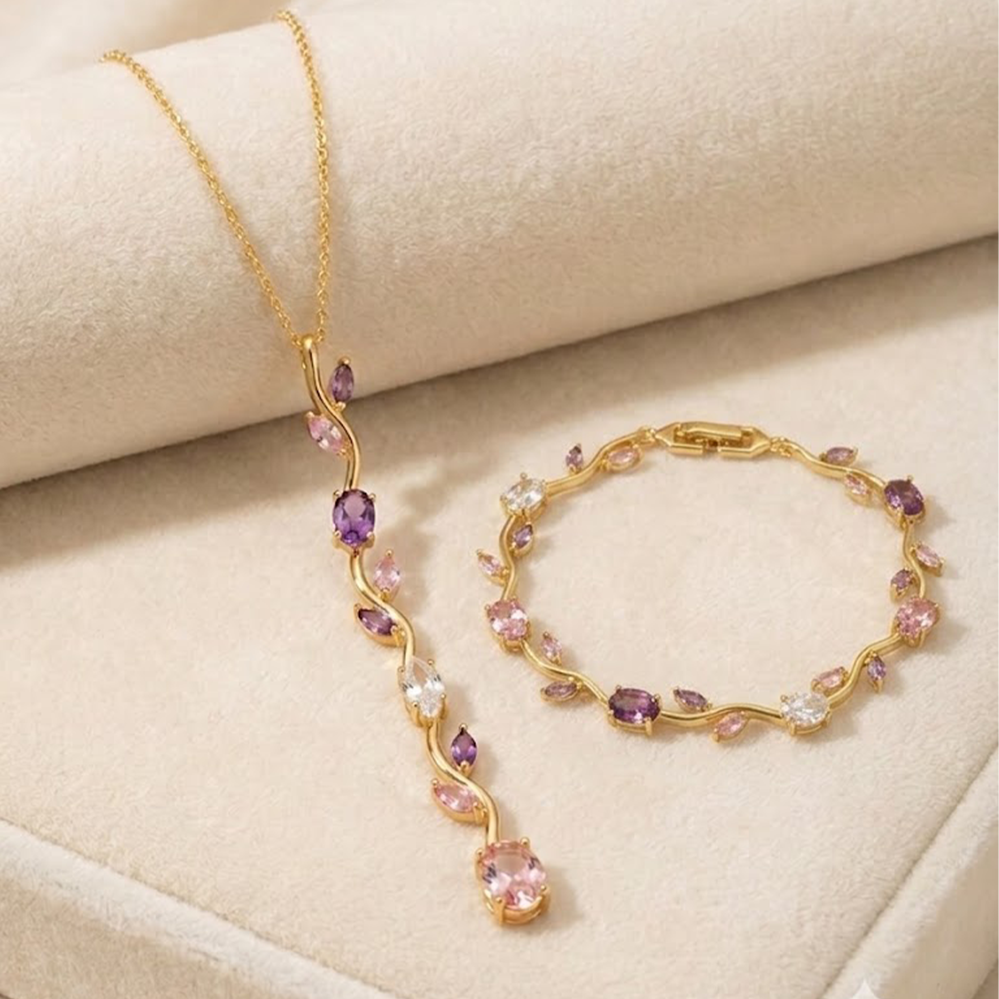 Amethyst Vine Set