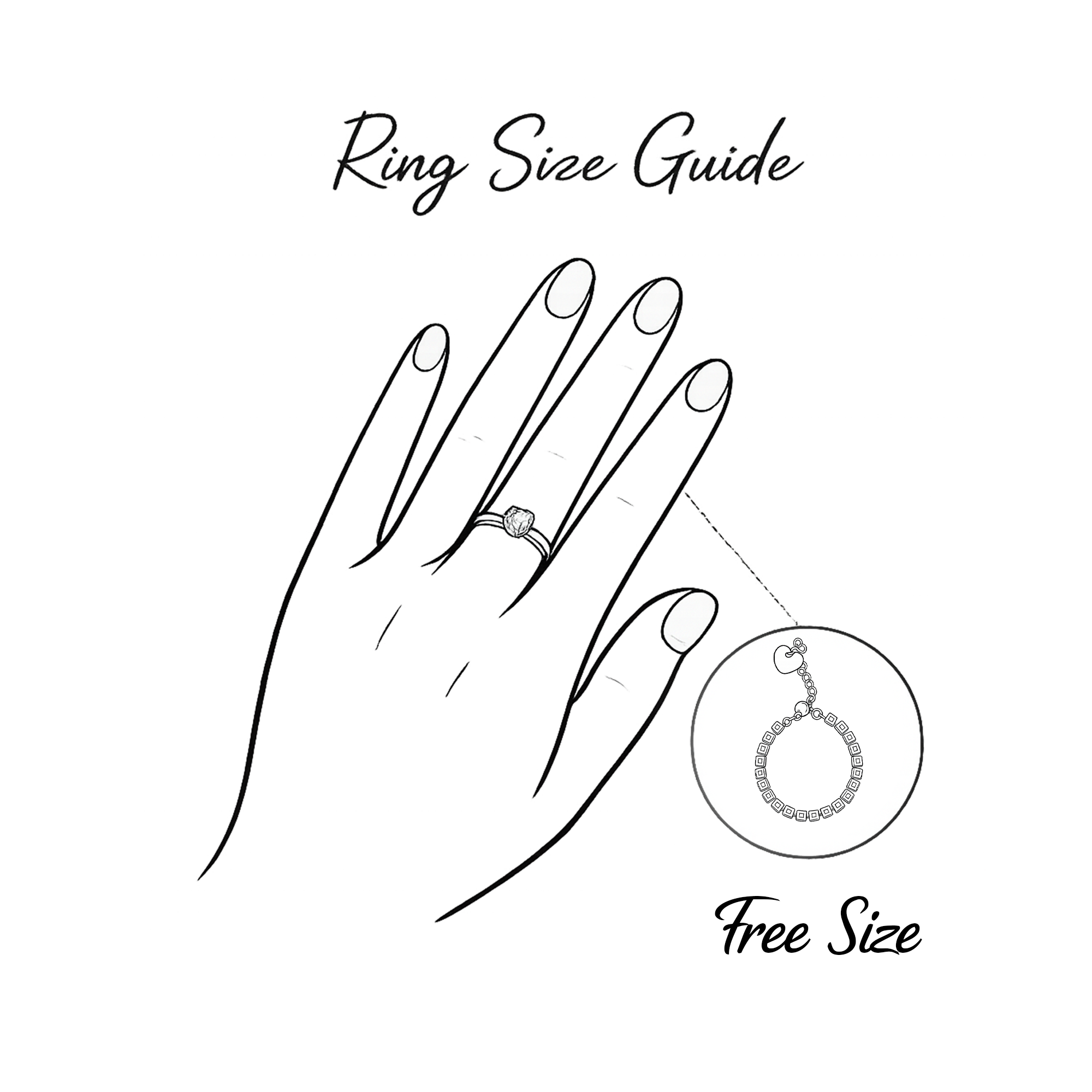 Pink Heart Charm Ring