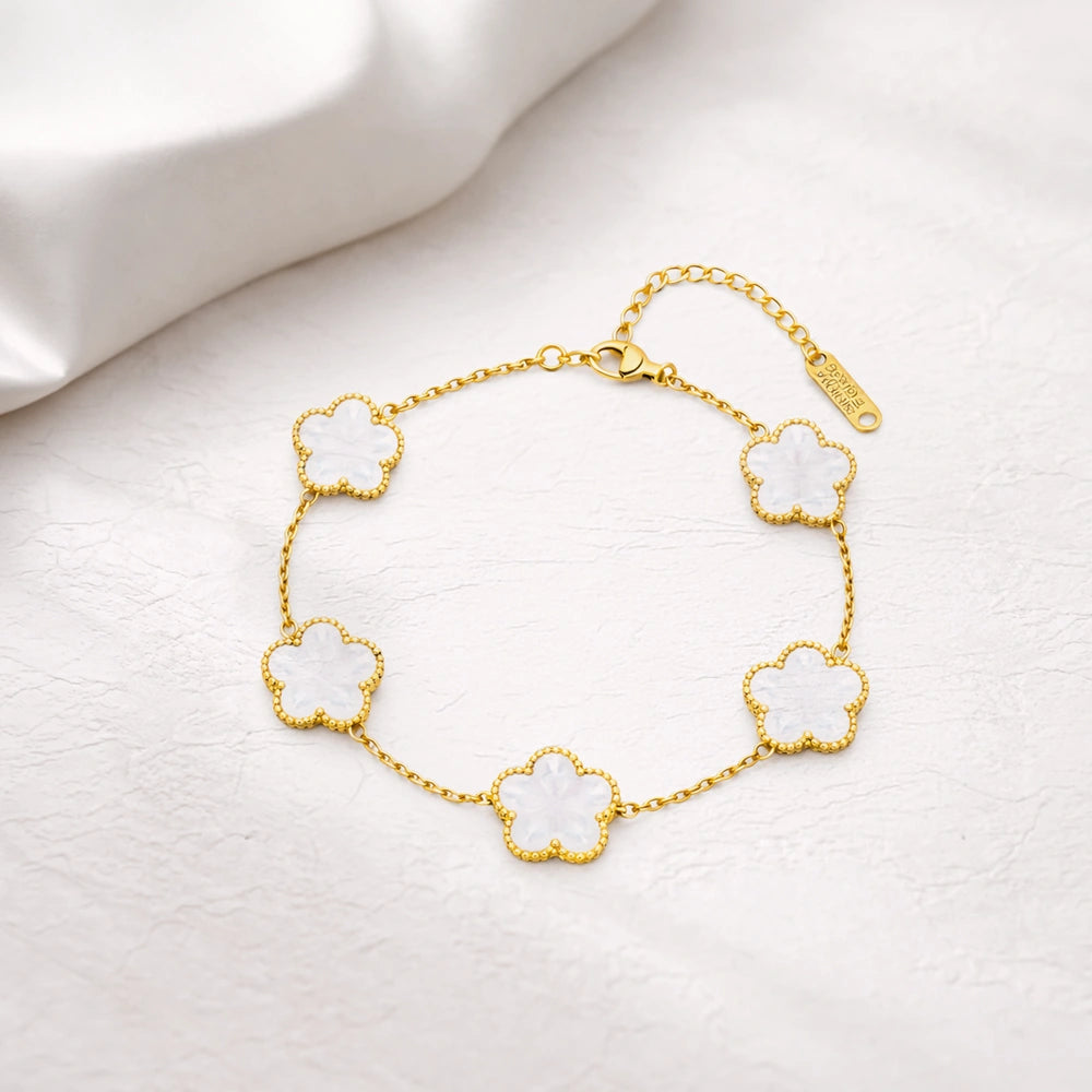 White Van Cleef Blossom