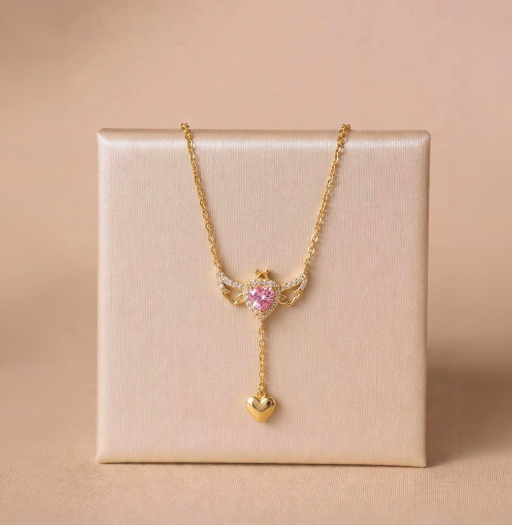 Flying Heart Necklace