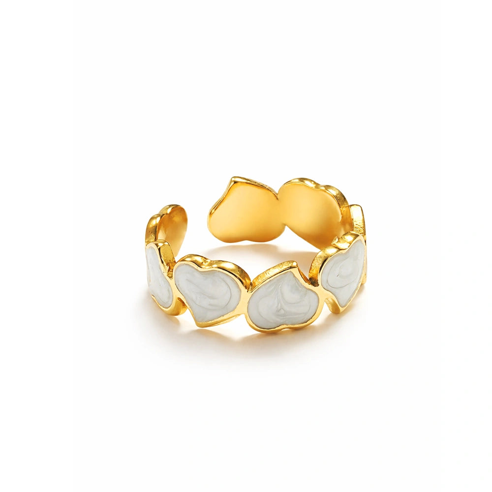Small Hearts Ring
