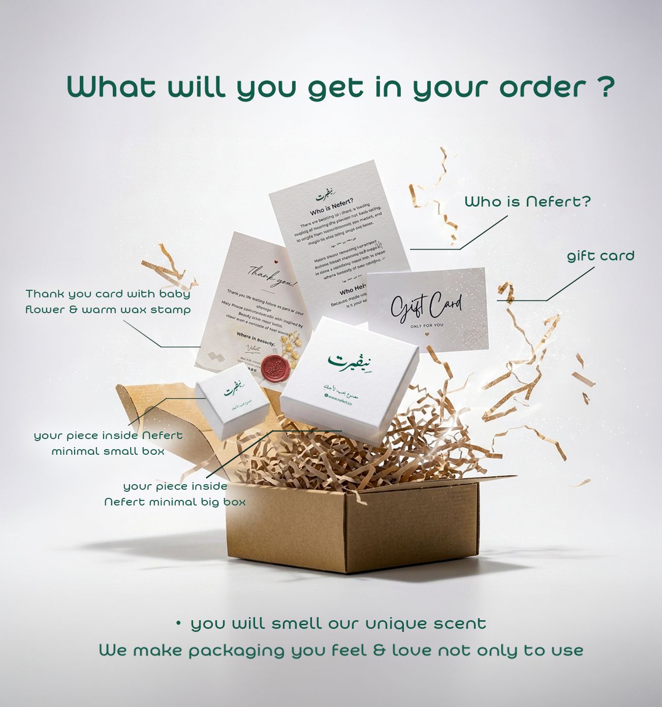 Nefert Pearl Leaf Ring