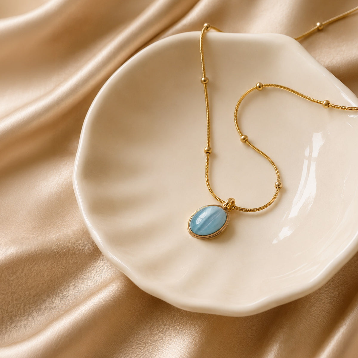 Aquamarine Necklace