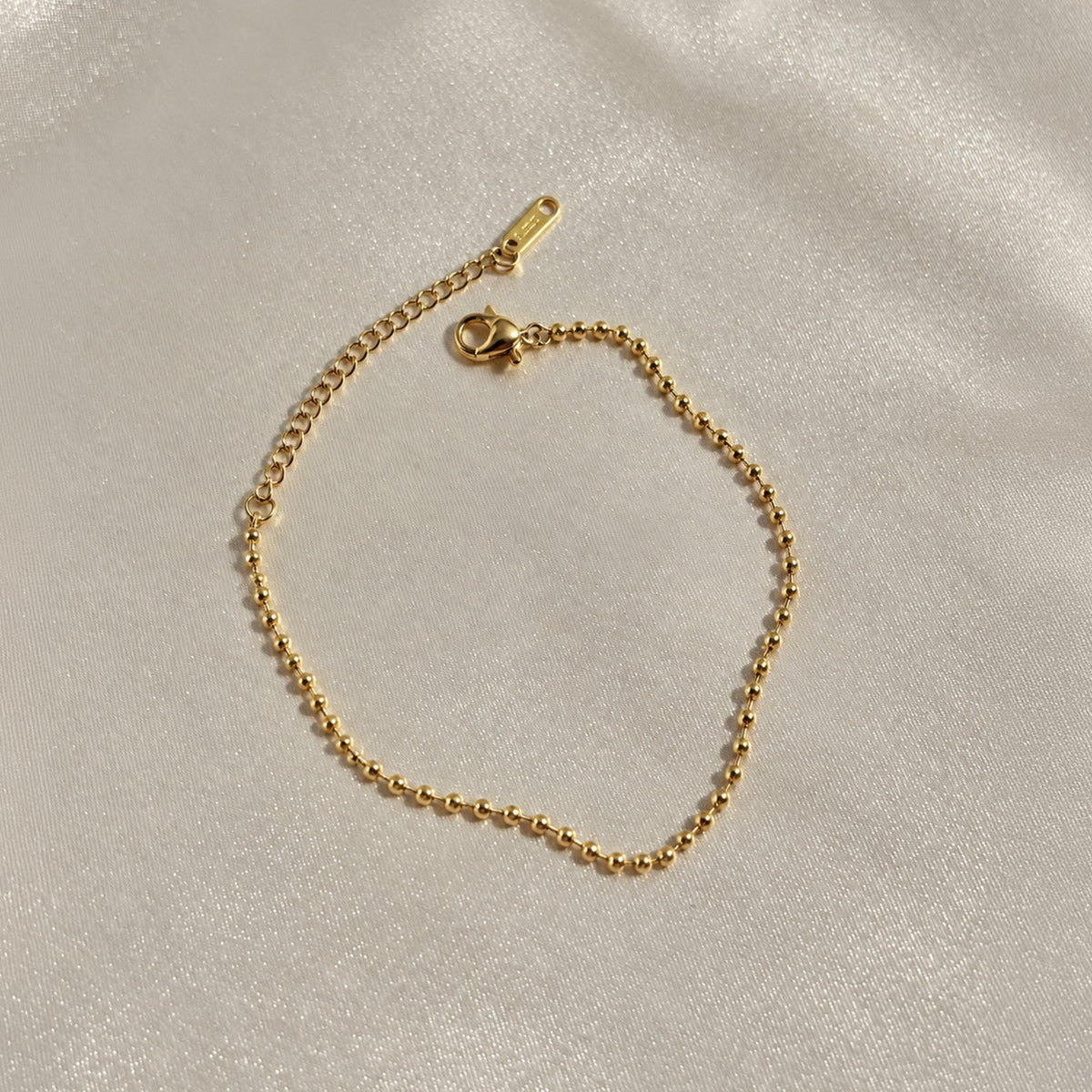 Golden Ball Chain Bracelet