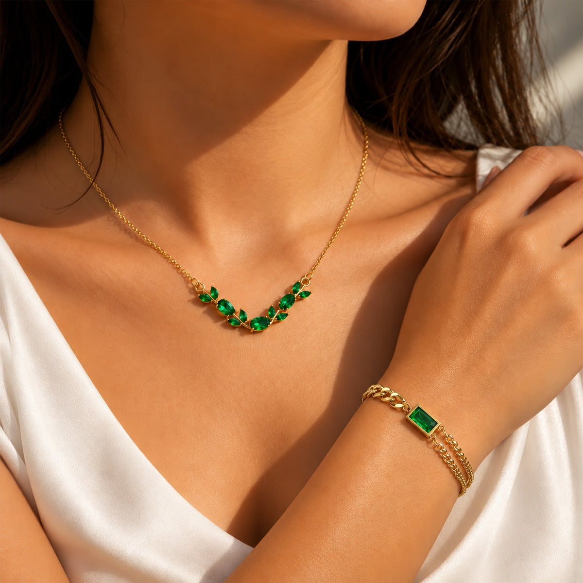 Emerald Vine Set