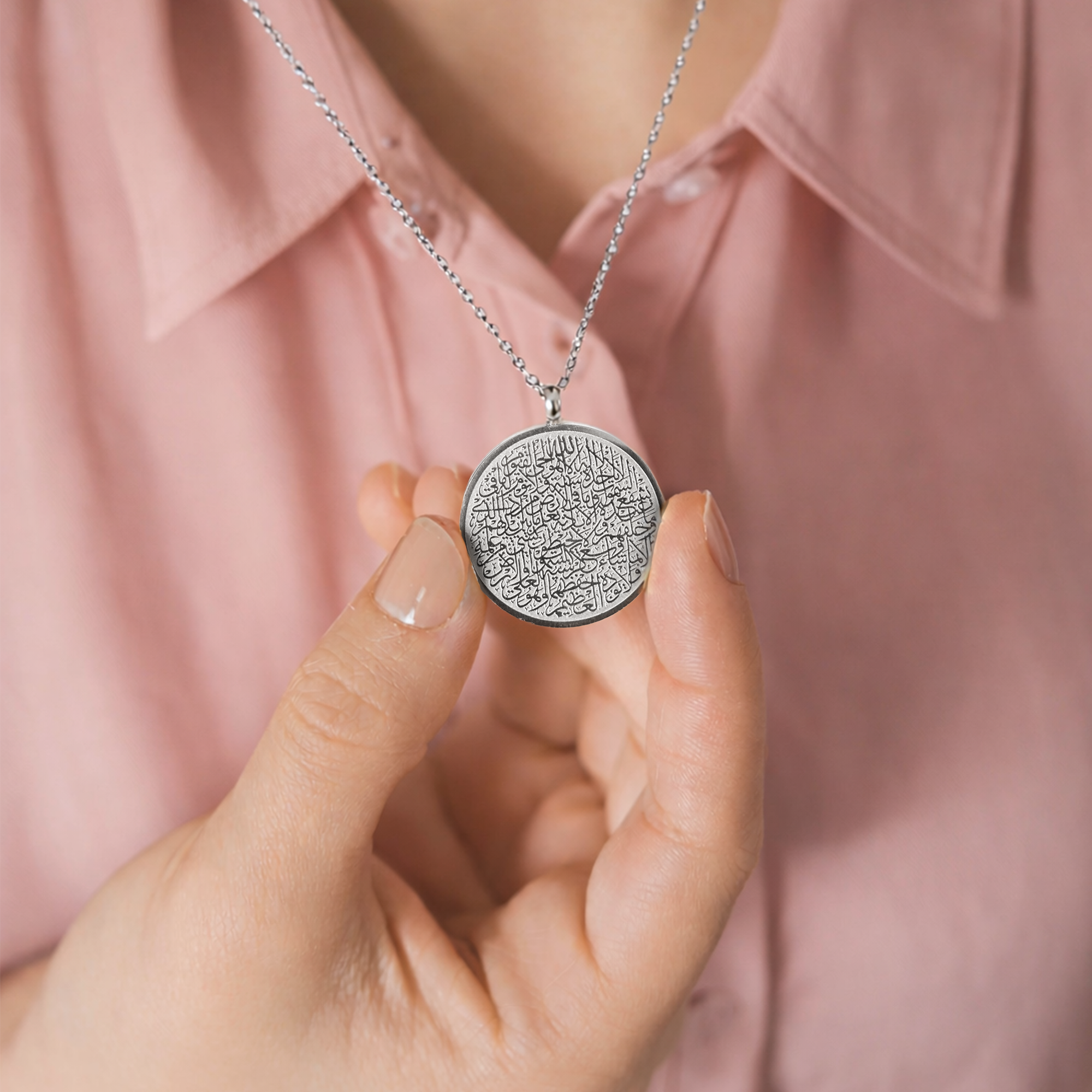 Silver Ayt al kursy Necklace