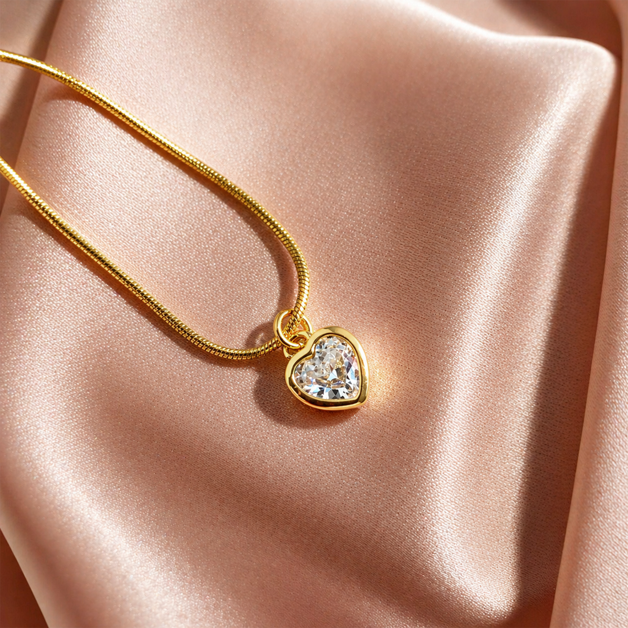 Crystal Heart Necklace