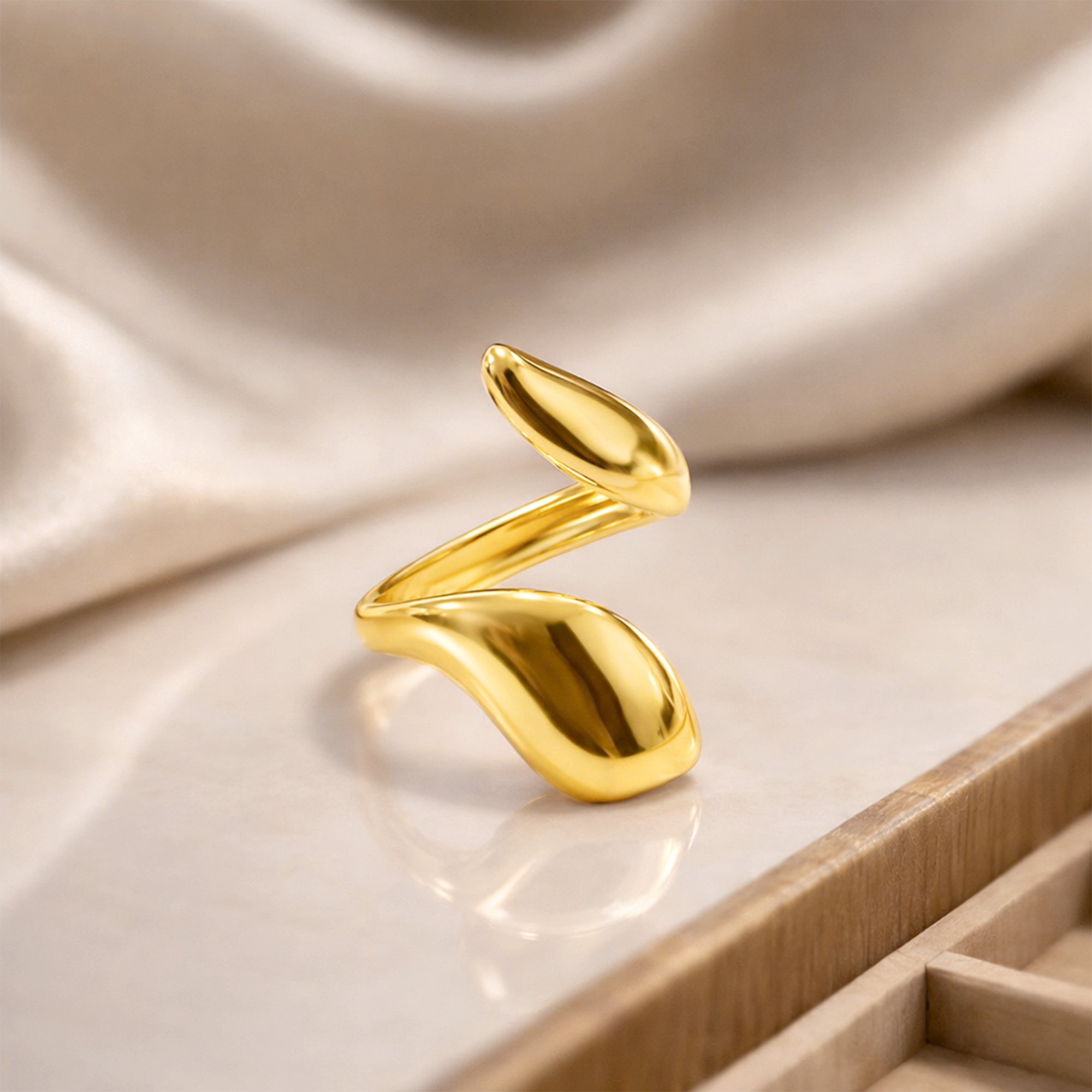 Liquid Gold Ring
