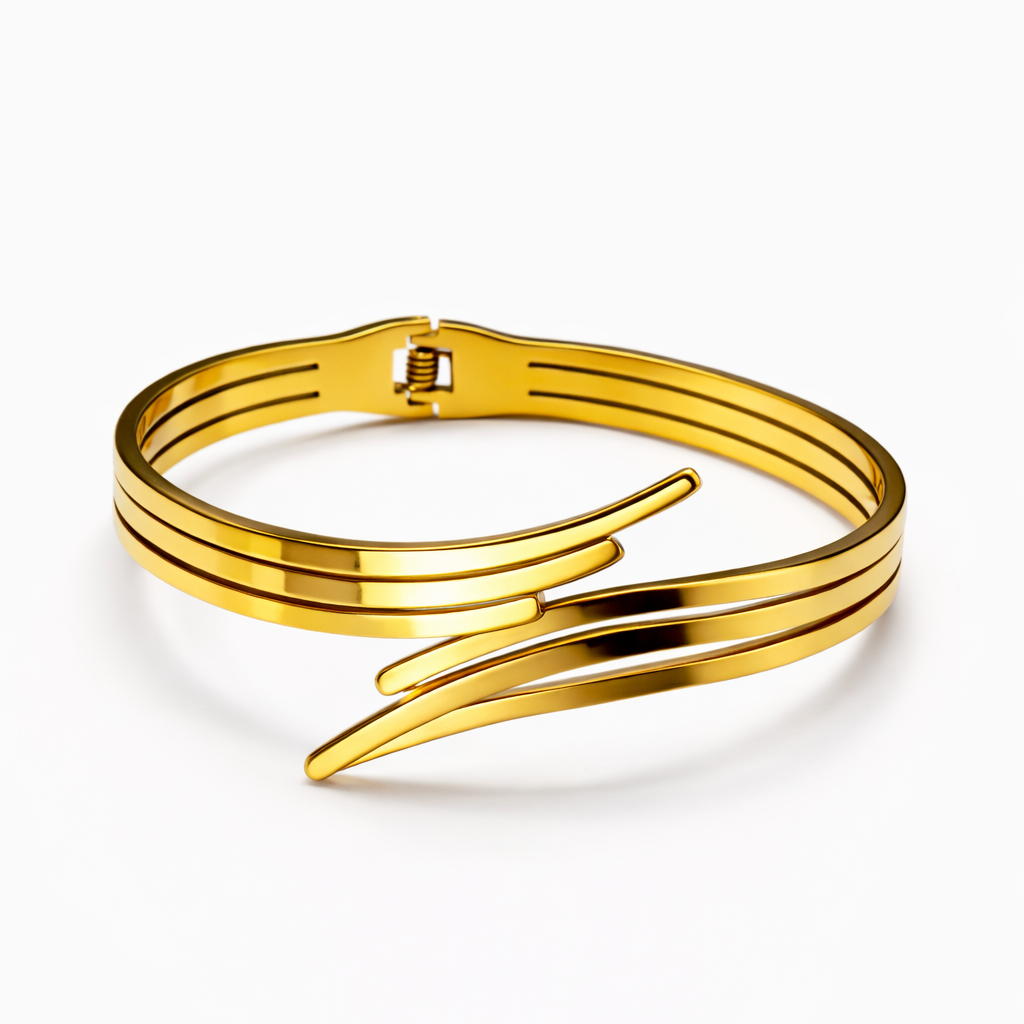 Golden Velocity Bangle