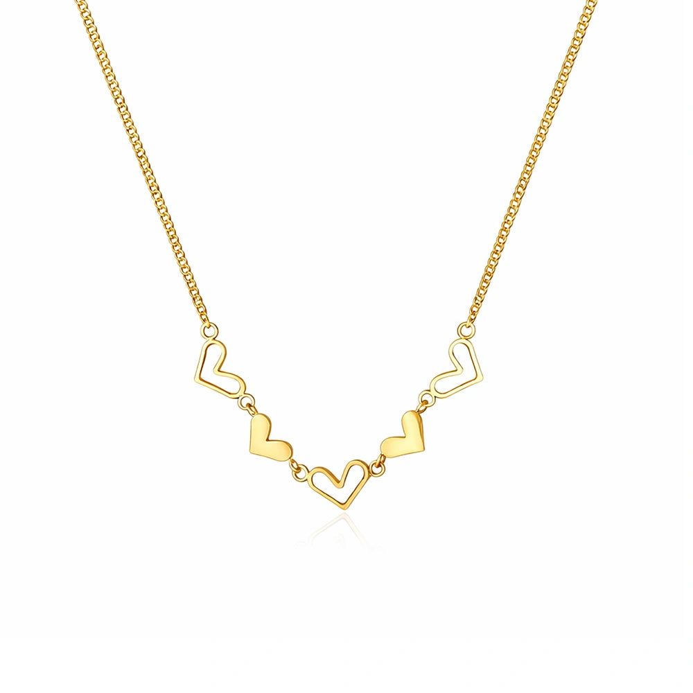 Hearts Necklace